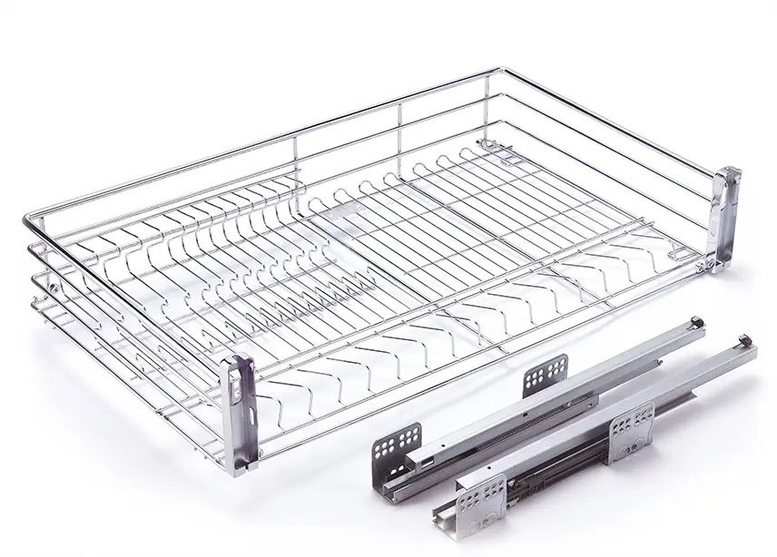 PULL-OUT WIRE DASH BASKET 90CM