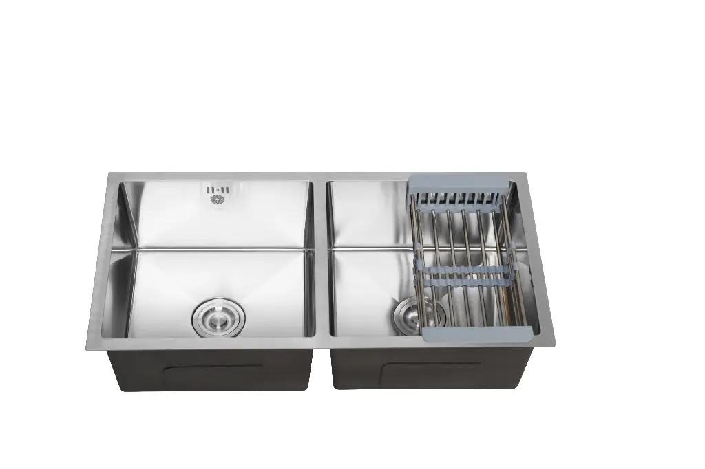 SINK 88*45 (A) SILVER DOUBLE BOWL