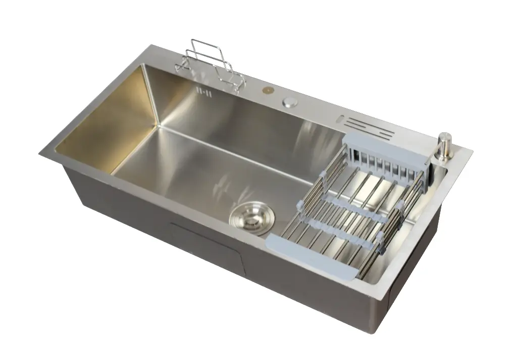 SINK 91*46 (B) SILVER SINGLE BOWL