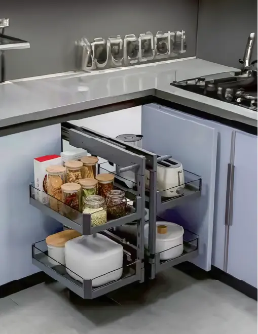 MAGIC CORNER FULL PULL OUT BASKET