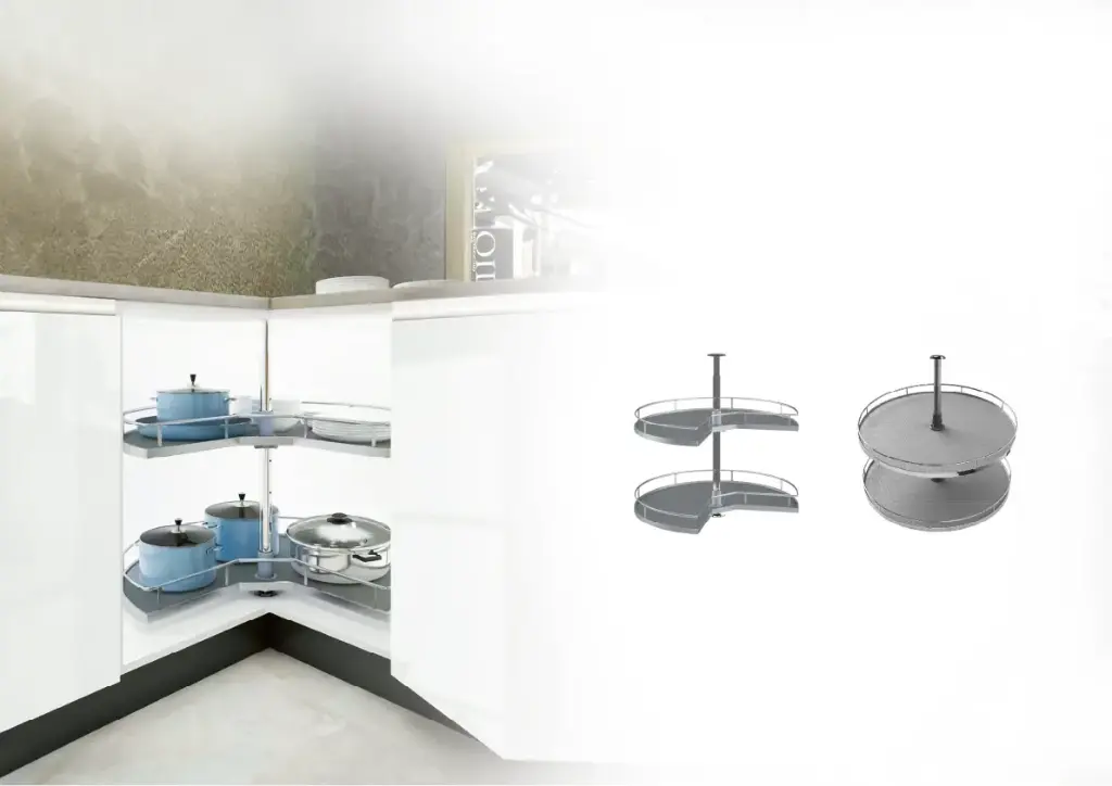 F-3/4W سلة دوارة بالكامل