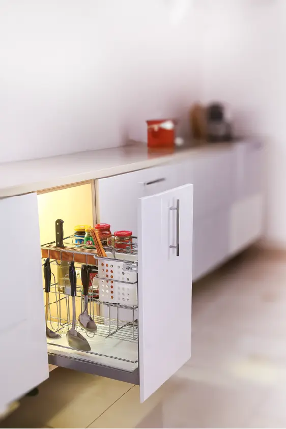 PULL OUT MULTIFUNCTIONAL BASKET F-SS-350T