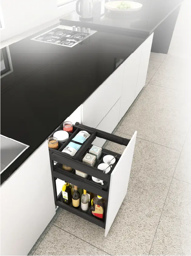 MB-AL-301R سلة سحب متعددة الوظائف