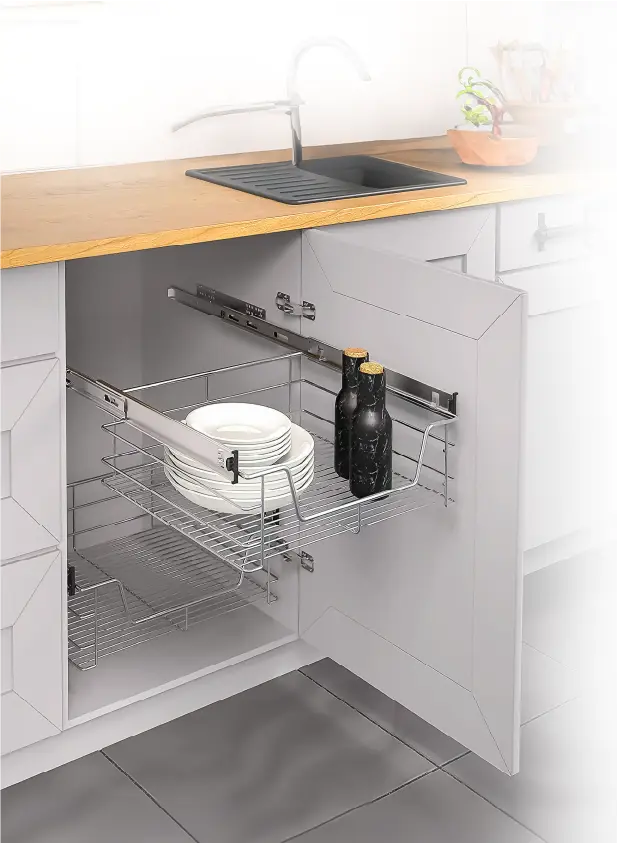 SIDE MOUNTING BASKET F-SS-500B