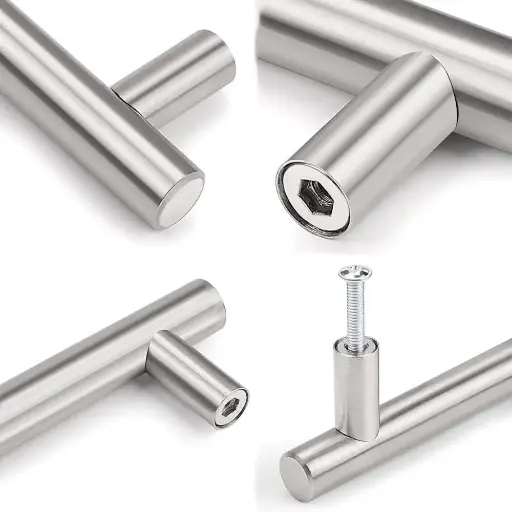 [777712] PIPE HANDLE 12*15 SILVER