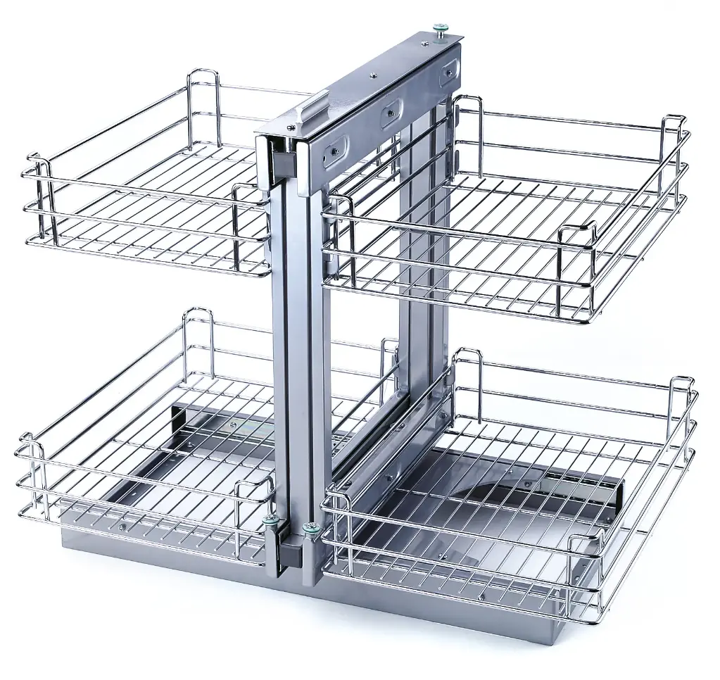 MAGIC CORNER FULL PULL OUT WIRE BASKET