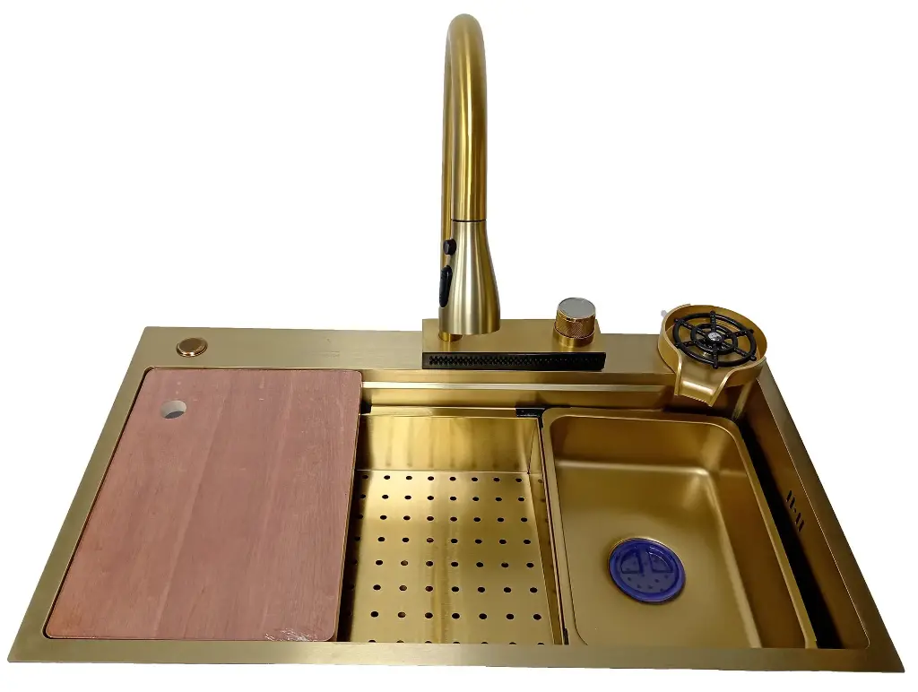 SINK FULSET 78*46 GOLD SINGLE BOWL