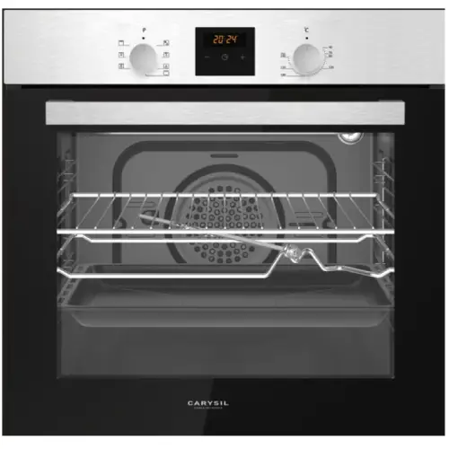 CARYSIL-ELECTRIC BULIT-IN OVEN 60CM SILVER