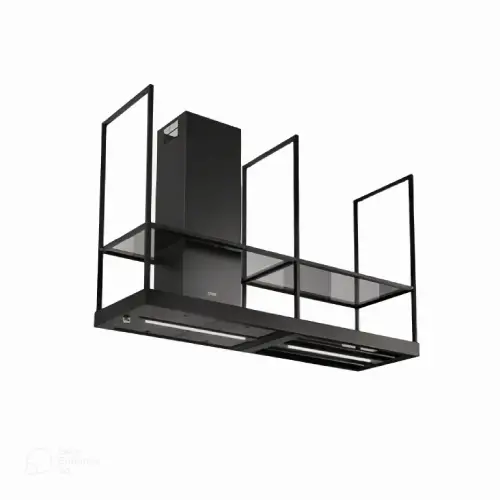 CARYSIL OUTSIDE DUCT 70CM BLACK