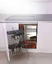 HALF ROTATE OUT BASKET F-SS-102
