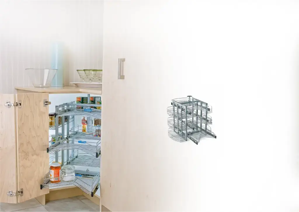 FULL ROTATE & PULL OUT BASKET F-HS-360