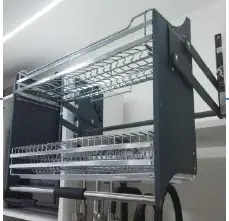 [EB-AD-280] PULL-DOWN ORGANIZER WIRE BASKET 80CM