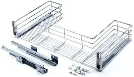 [Pb-US-900] PULL-OUT WIRE BASKET UNDER SINK 90CM