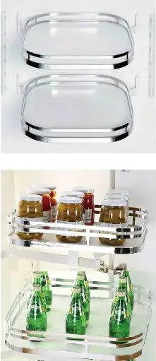 [LB-WD-1102] REVOLVING BASKET 2LAYERS