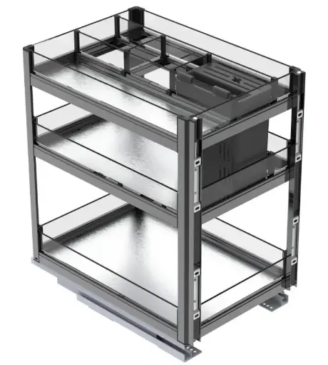 [MB-GL-340] MULTI-PURPOSE GLASS BASKET 30CM