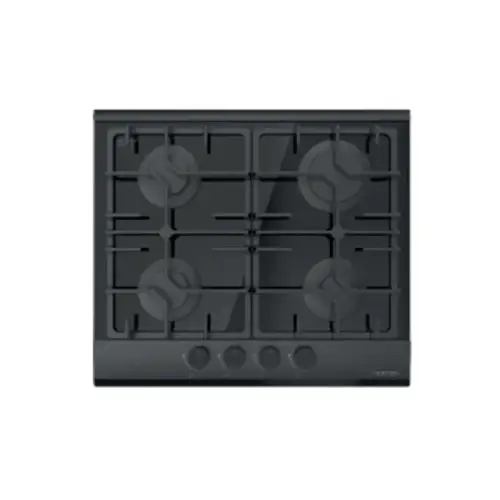 [LI HO GS 60 4Z] CARYSIL-LINEAR GAS ON GLASS HOB 60CM 4Z