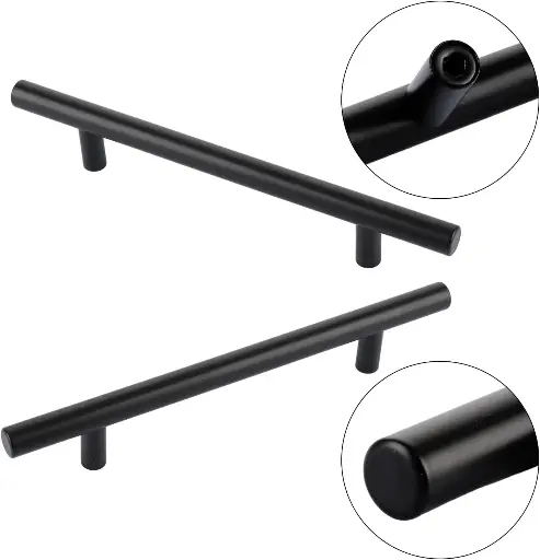 [777713-B] PIPE HANDLE 12*20 BLACK